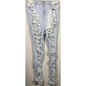 Fashion Nova Catch Me Distressed Jeans